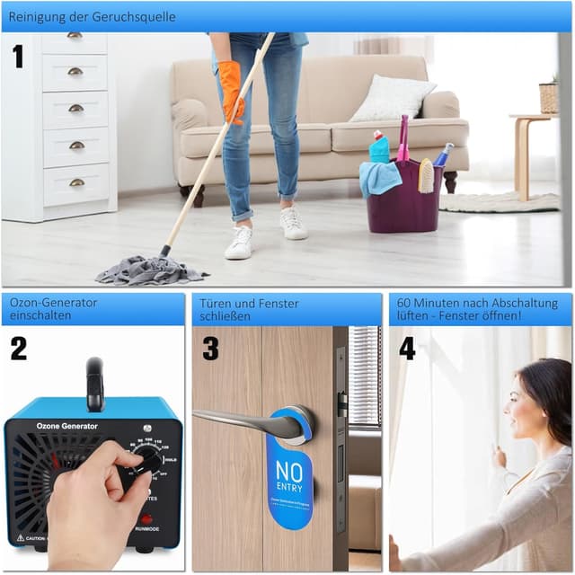 Thumbnail 6 de Ozongenerator OG-75 (GMGXX) 75.000 mg/h für Räume bis zu 400 m² mit 120-Minuten-Timer
