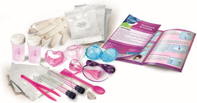 Detalle 2 de Clementoni Galileo Lab Schmuckkristalle 59062 für Kinder