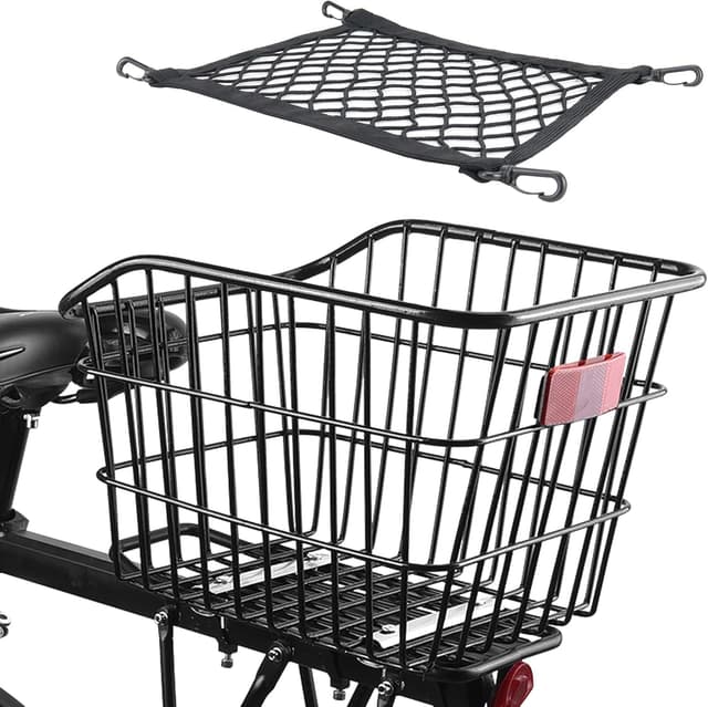 Detalle de Cestino bici posteriore 20 litri nero