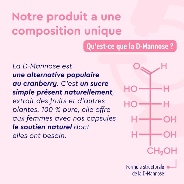 Thumbnail 6 de D-Mannose Pur 2000mg 180 capsules