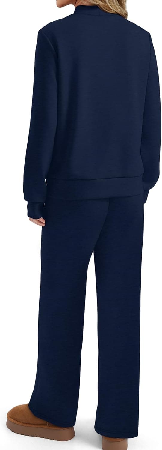 Thumbnail 4 de Sampeel Two Piece Set for Women Mock Neck Loungewear XS-2XL