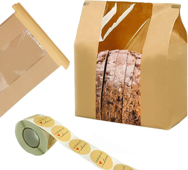 Detalle de NOONEAST 100-Pack Large Paper Bread Bags ⚙
