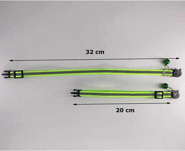 Thumbnail 6 de Tafeiya Reflective Cat Collars 12 Pack Quick Release 19–32cm Multi-coloured