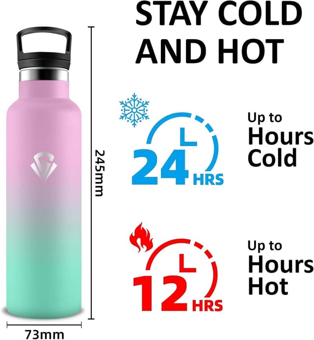 Thumbnail 2 de Botella Agua Acero Inoxidable 500 ml