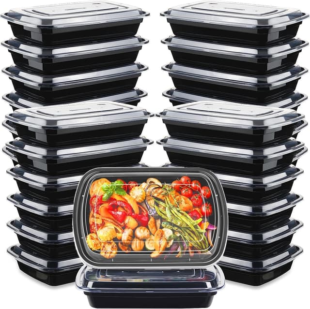 Detalle de Yalixuan Meal Prep Containers 30 Pack