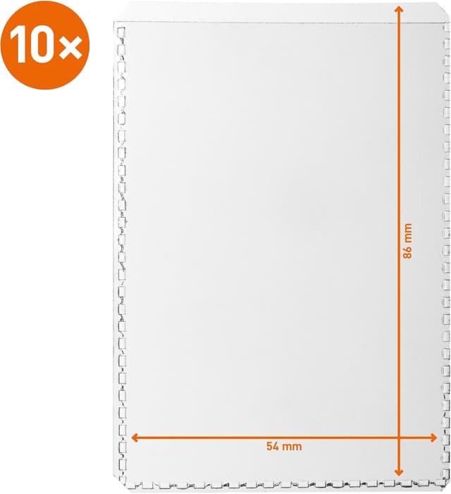 Detalle de Protective covers 213619 for 54 x 86 mm
