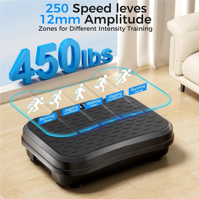 Thumbnail 4 de Vibration Plate Exercise Machine 450 lbs