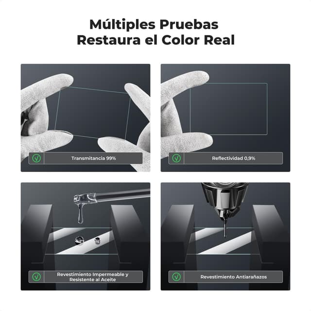 Thumbnail 1 de K&F CONCEPT Protector pantalla Ricoh GR III 0,3 mm