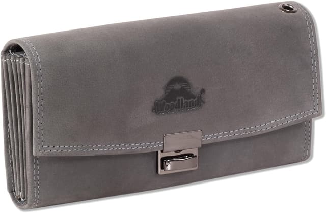 Detalle de Woodland KELLNERBÖRSE Profi-Modell Büffelleder Geldbörse