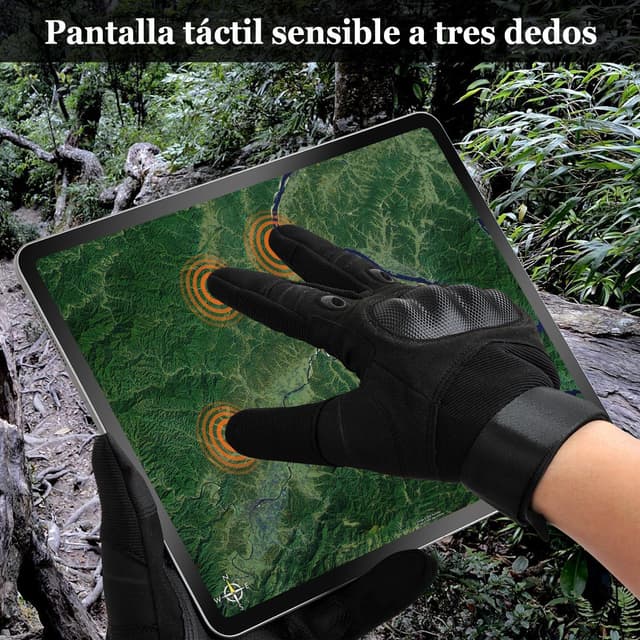 Detalle 2 de COZOME Guantes de Moto Hombre