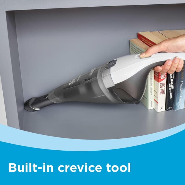 Detalle de BLACK+DECKER dustbuster HNVC215B10 Cordless Handheld Vacuum (Wall Mount) — Portable Car & Home Cleanup