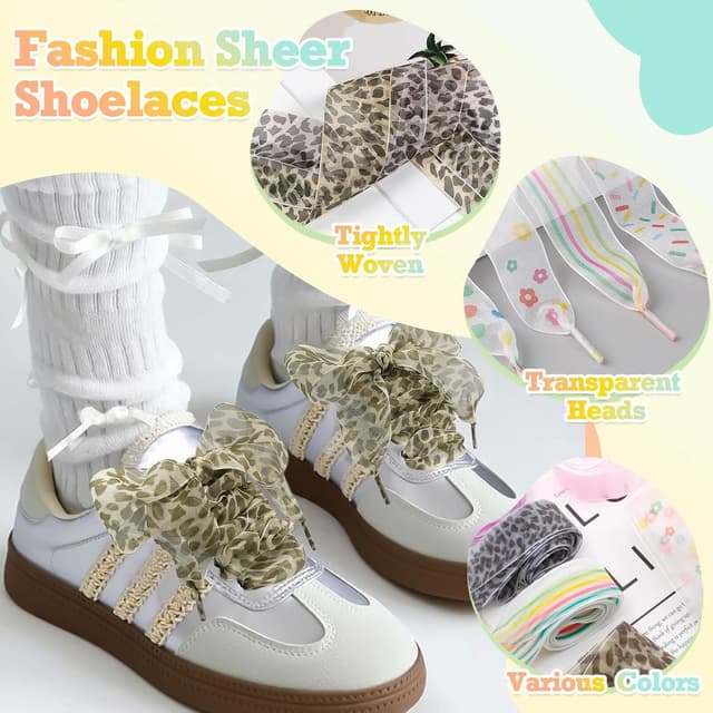 Thumbnail 2 de WEGOODZF Snow Yarn Shoelaces 2 Pairs