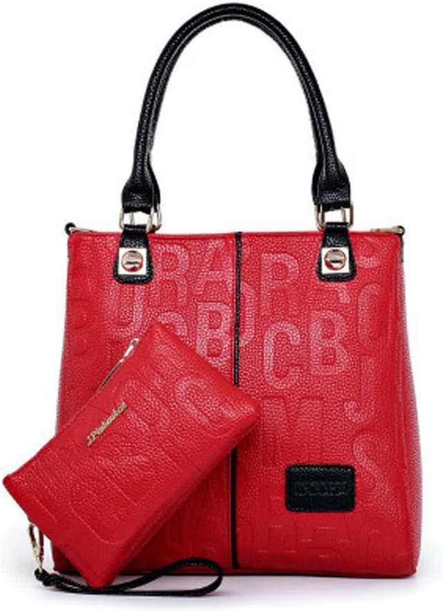 Thumbnail 6 de DEERWORD Femme Sac à bandoulière 5706 (ensemble 2 pièces) en PU cuir