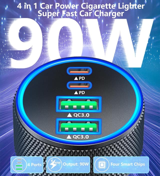 Thumbnail 4 de Rombica 90W USB-C KFZ Ladegerät MFi