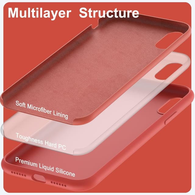 Detalle 2 de CASELIVE iPhone XR silicone case, 6.1 inch