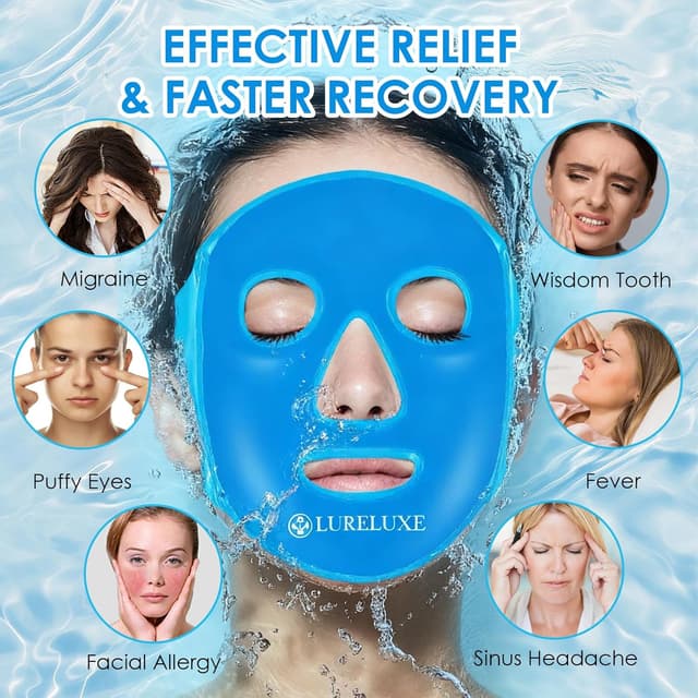 Thumbnail 2 de Máscara de Refrigeración Facial Gel