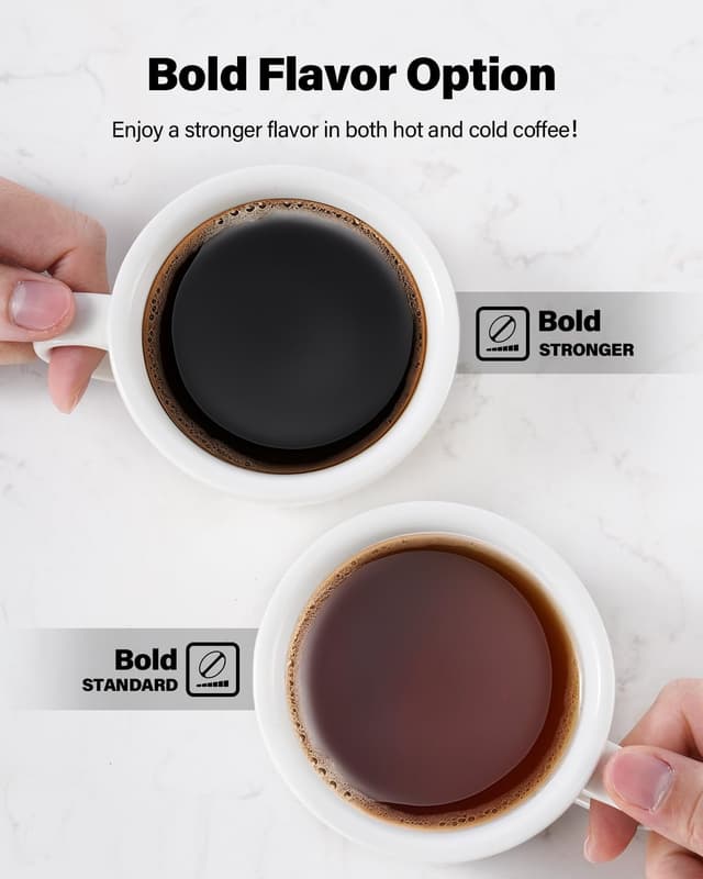 Detalle de TWOMEOW K Cup Coffee Maker 52oz