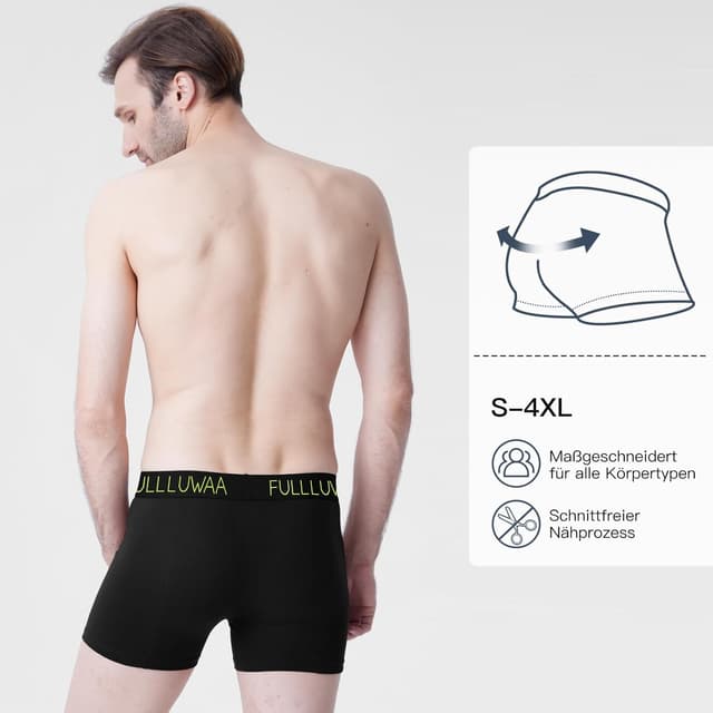 Detalle de Fullluwaa Boxershorts 8er Pack Herren