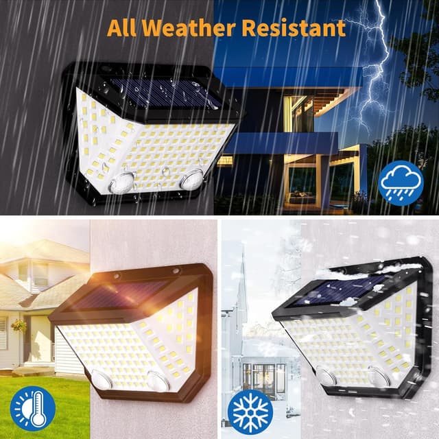 Thumbnail 5 de K Kasonic Luces Solares con Sensor Dual para Jardín