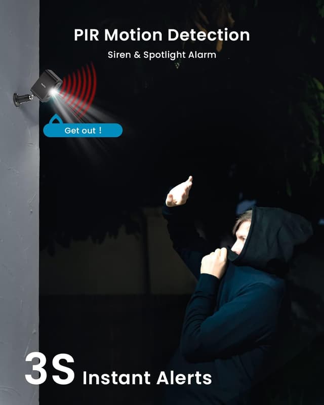 Thumbnail 6 de ieGeek 2K Wireless Security Camera 2K