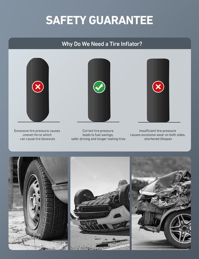 Thumbnail 4 de AstroAI Digital Tire Pressure Gauge 3–250 PSI