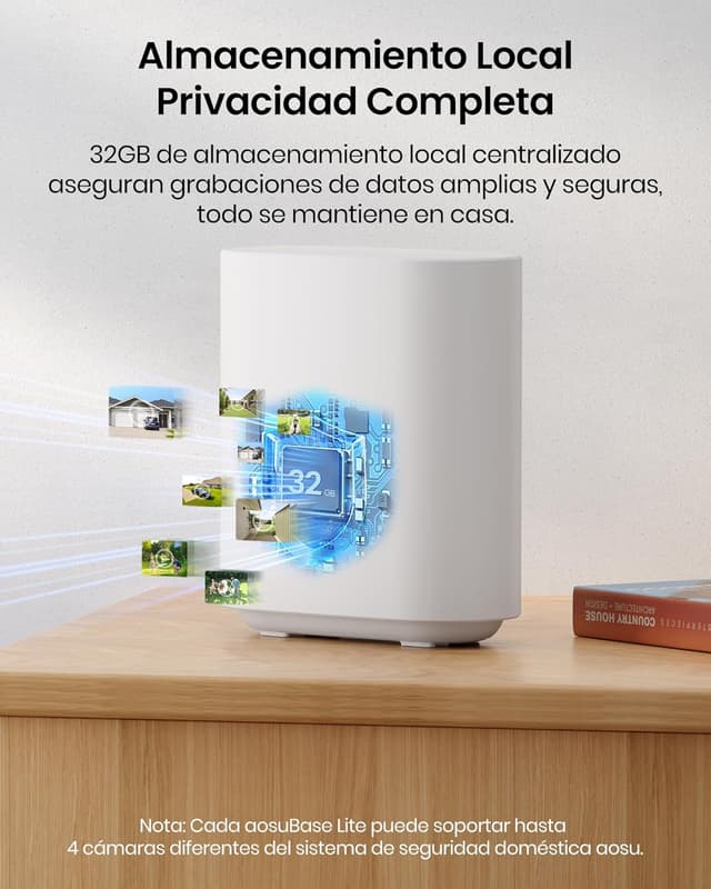 Thumbnail 1 de aosu Cámara de vigilancia Exterior 2K 3MP 240 días