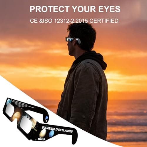 Thumbnail 3 de efekol Gafas Eclipse Solar 3 Pack