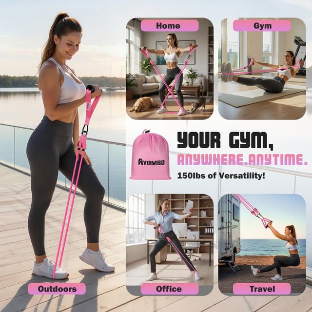 Thumbnail 5 de Ayombo Resistance Band Women โ Heavy Resistance set ๐๏ธโ