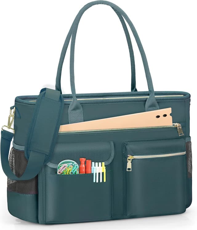 Thumbnail 6 de RAINSMORE Lehrertasche Laptoptasche 15,6 Zoll