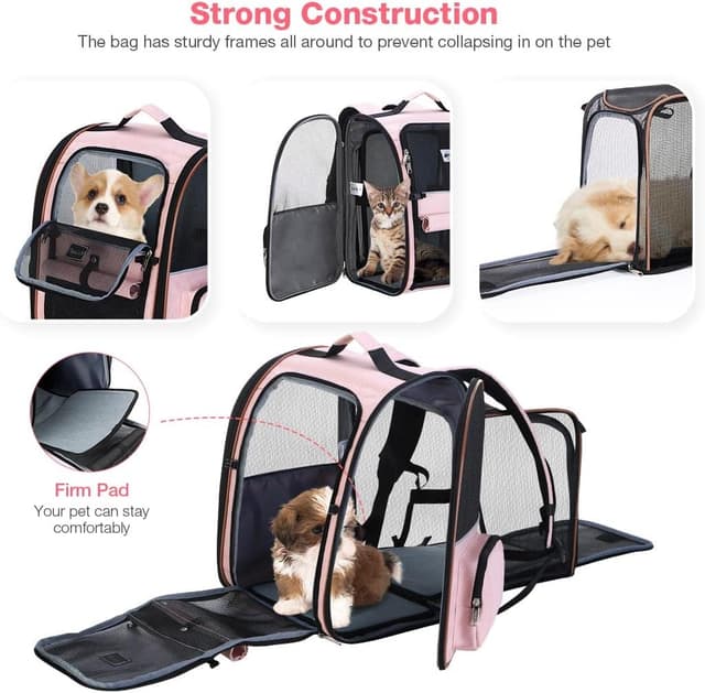 Thumbnail 2 de Lekespring Katzenrucksack erweiterbar 32×28,4×42 cm