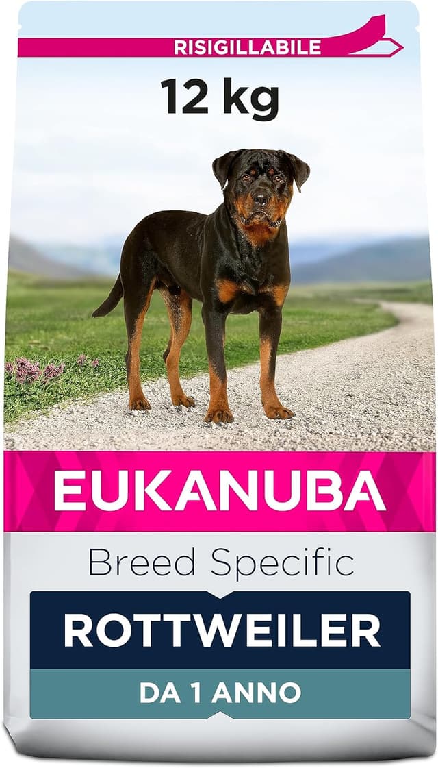Detalle de Eukanuba Breed Specific Alimento secco per Rottweiler adulti 12 kg