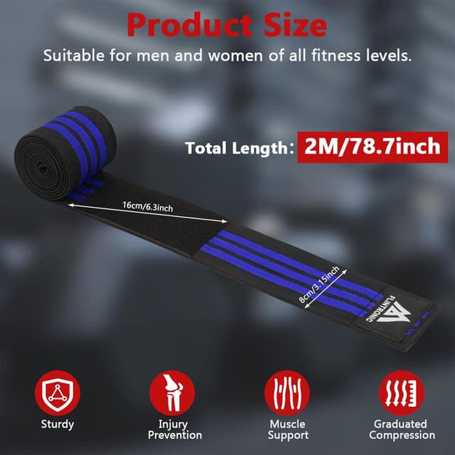 Thumbnail 1 de flintronic Genouillère Squat 2 m pour haltérophilie 🏋