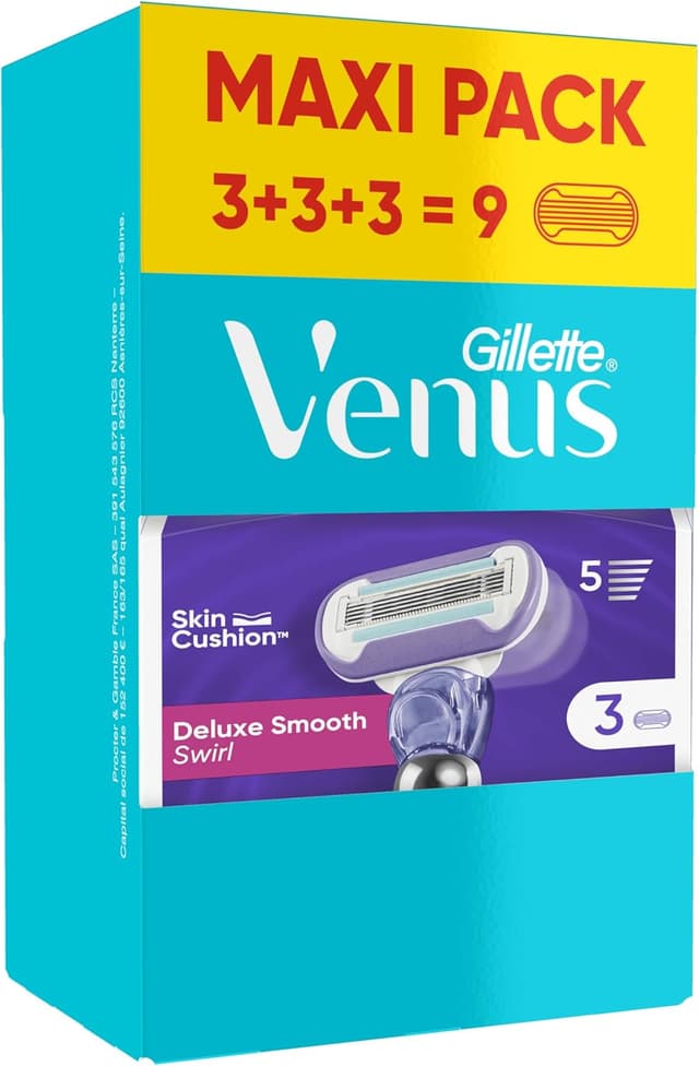 Thumbnail 6 de Gillette Venus Recharges 10 unités, 5 lames pour peau sensible 🪒