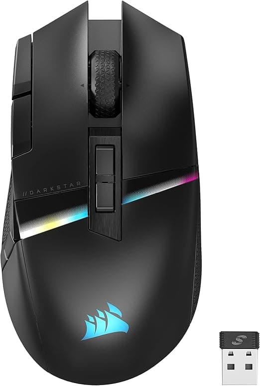 Imagen de Corsair DARKSTAR Ratón Inalámbrico RGB para Juegos 🎮 - 15 Botones en OfertitasTOP