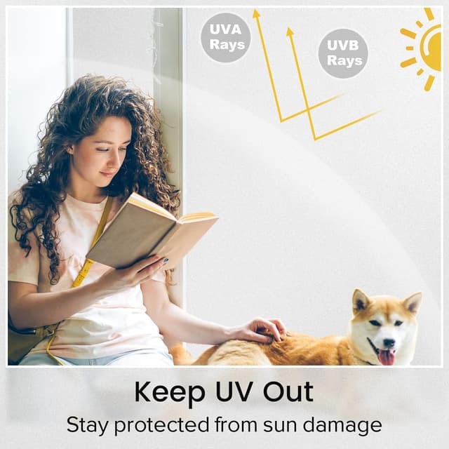 Detalle de rabbitgoo Film occultant fenêtre 30x200 cm