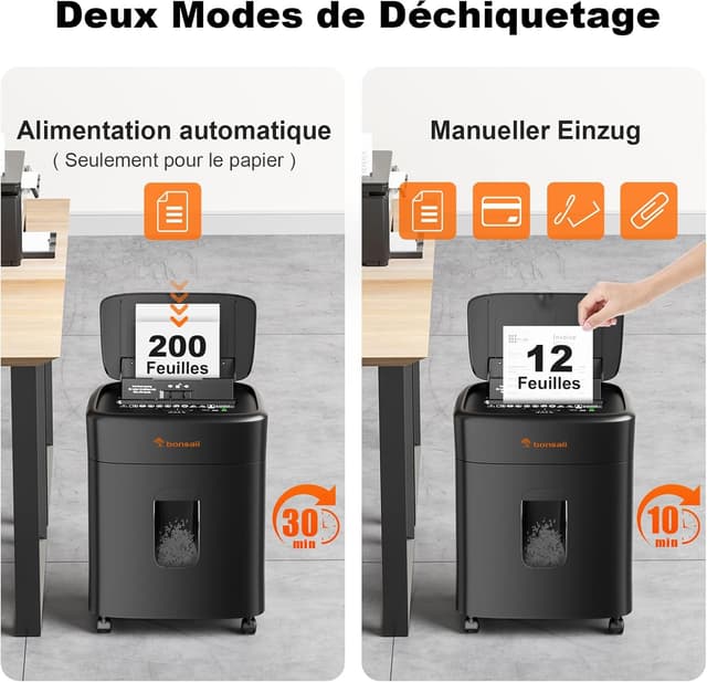 Detalle 2 de Bonsaii C231-D destructeur documents P4