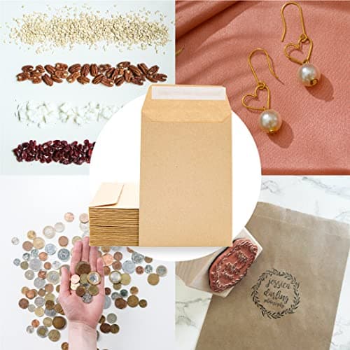 Detalle 1 de Ofituria Sobres papel kraft 100 unidades 100×145 mm ✉