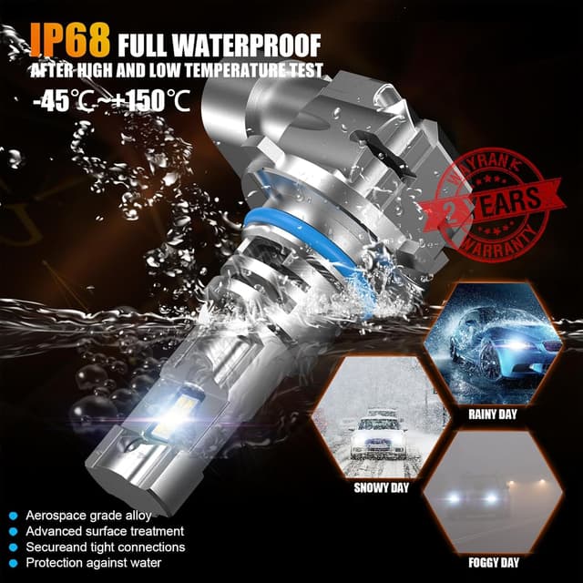 Thumbnail 5 de WAIXINGREN 9005 HB3 LED headlight bulb 60W 26000LM