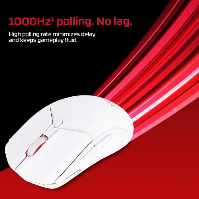 Detalle de HyperX Pulsefire Haste 2 Wireless Gaming Mouse