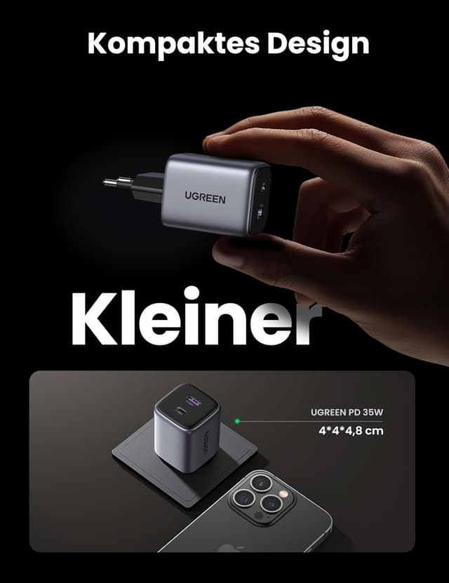 Detalle 2 de UGREEN Nexode 35W Ladegerät