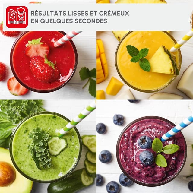 Thumbnail 5 de Moulinex LM15FD frullatore portatile 600 ml 🥤