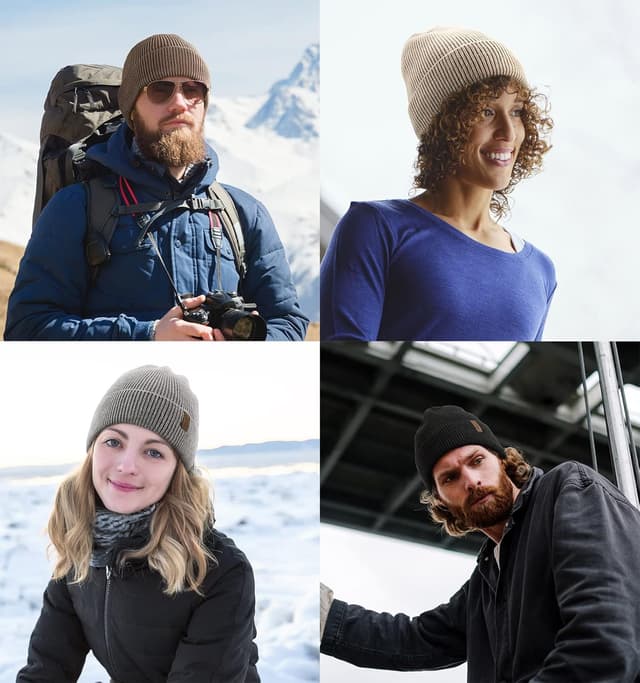 Thumbnail 5 de Wmcaps Beanie Mütze Herren 8,46 Zoll 🧣