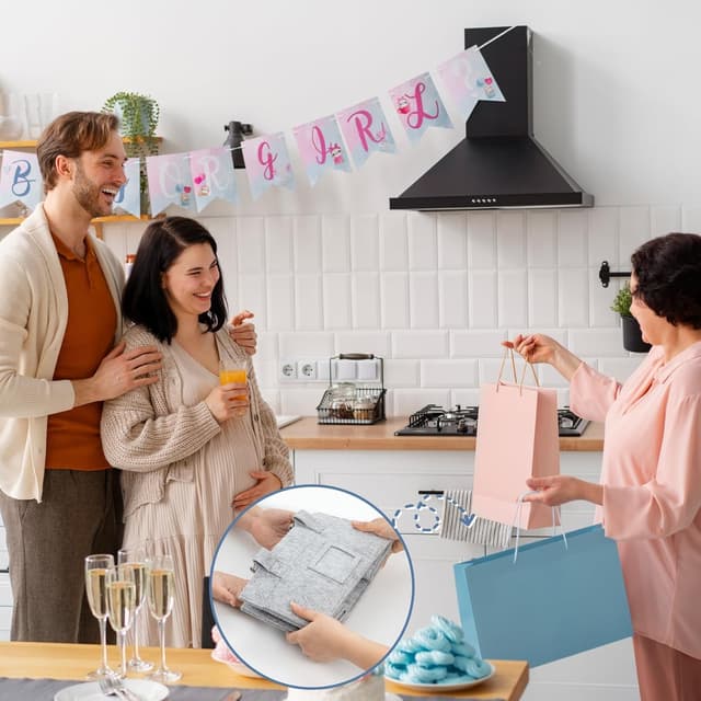 Thumbnail 6 de AJIEQAQ Wickeltisch Organizer