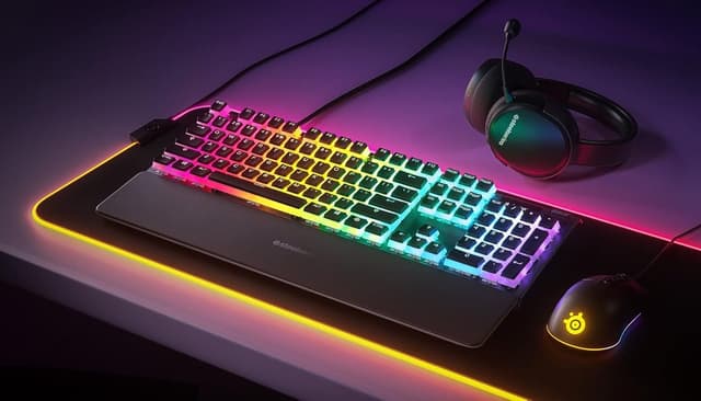 Detalle 2 de SteelSeries PrismCaps 104 teclas ANSI