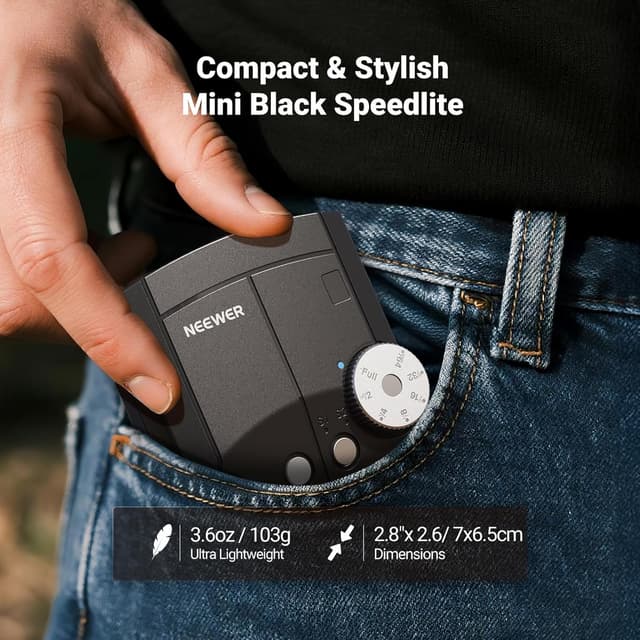 Thumbnail 6 de NEEWER Z150 mini flash 20Ws GN15