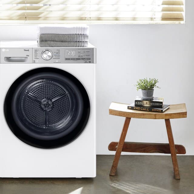 Detalle de LG RH10V9AV2WR secadora 10 kg condensación inverter