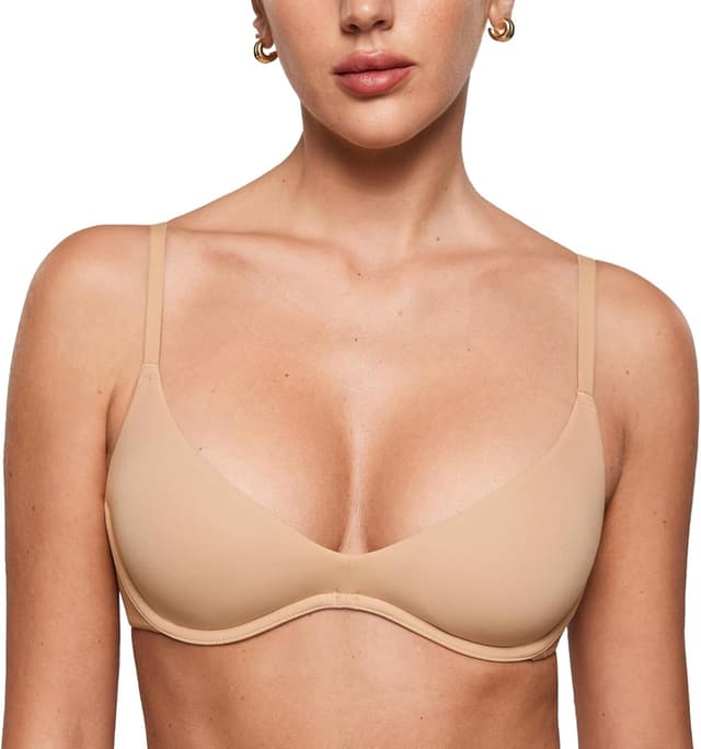 Detalle de INLYRIC Inbarely Plus soutien-gorge plongeant à armatures non doublées, balconnet plongeant