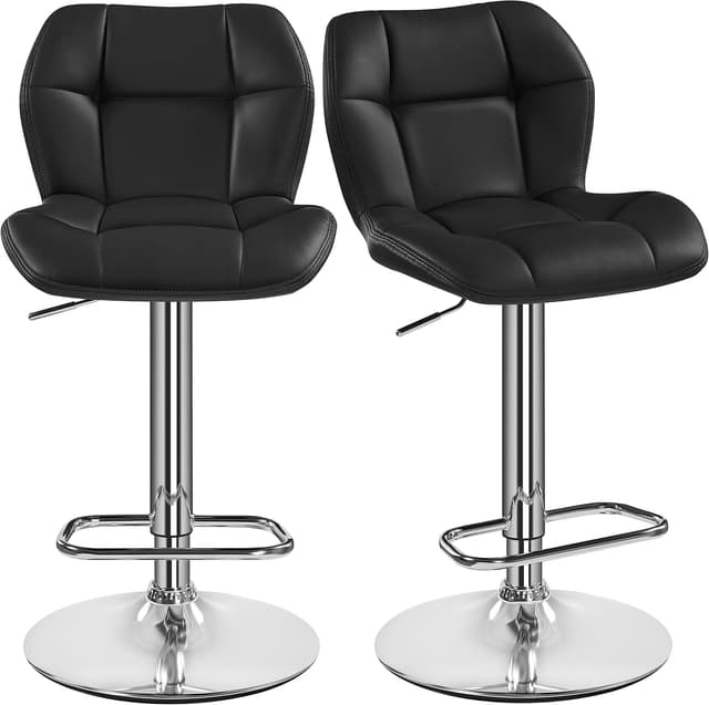 Imagen de Yaheetech Taburete de Bar ajustable 89-111 cm en OfertitasTOP