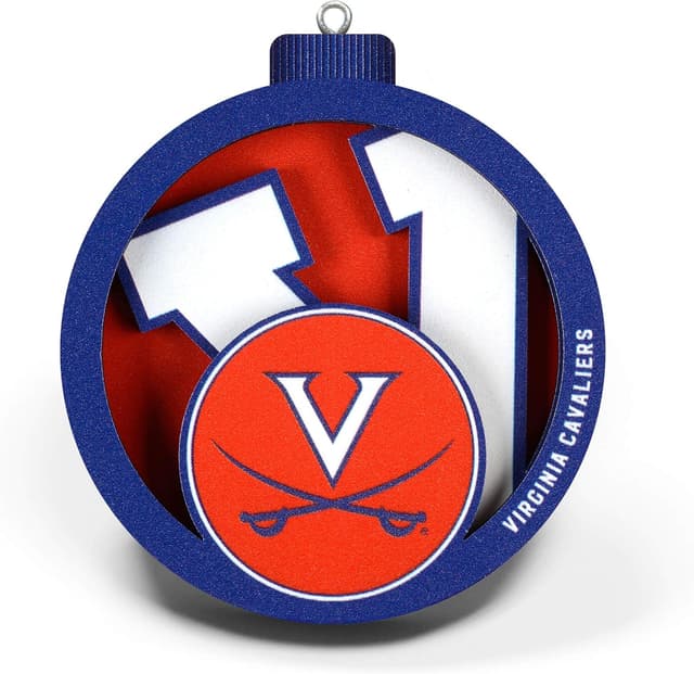 Detalle de YouTheFan NCAA 3D Logo Series Ornament (NCAA Team 3D Replica)