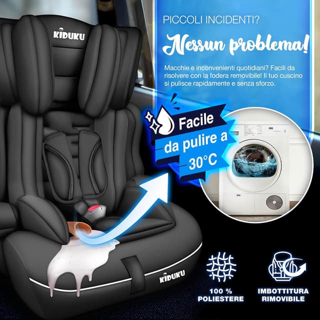 Thumbnail 5 de KIDUKU Seggiolino auto 9-36 kg
